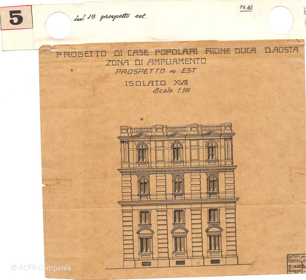 Rione Duca D’Aosta-Prospetto