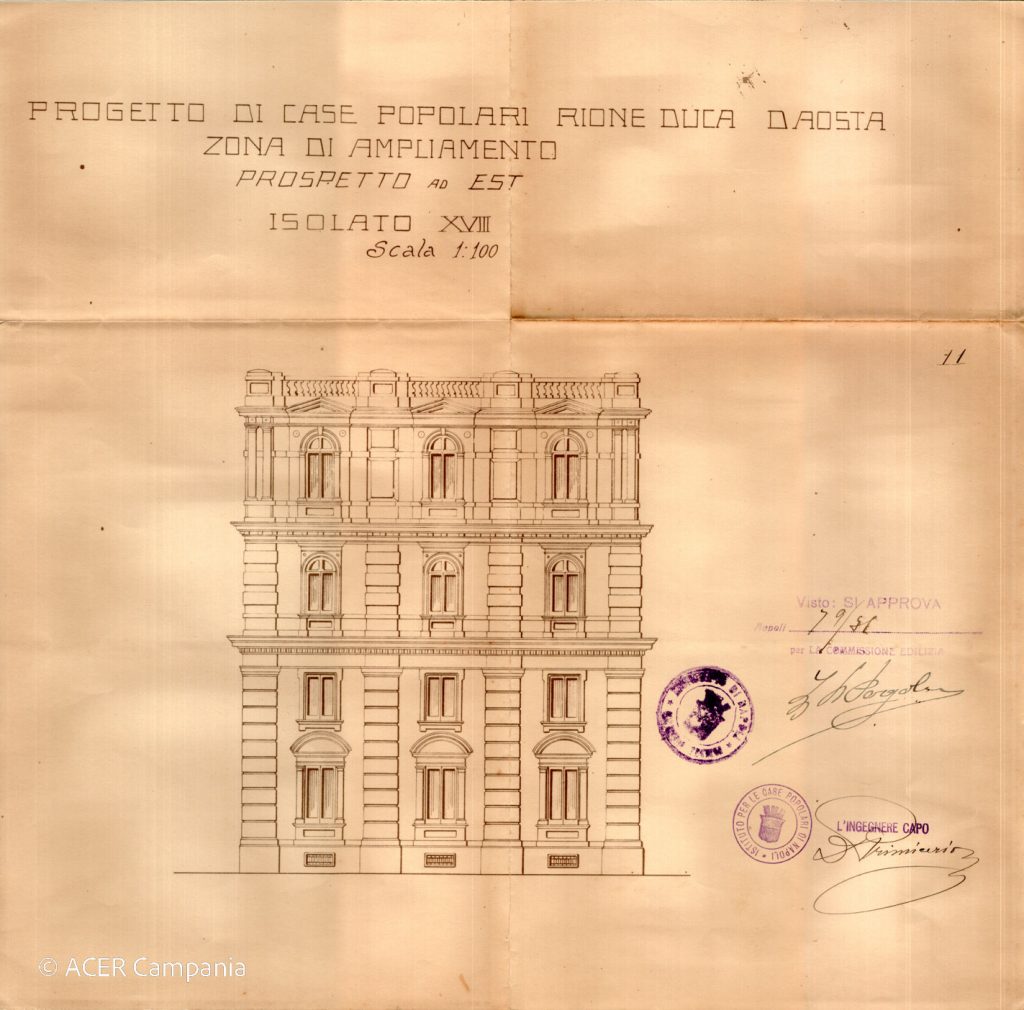 Rione Duca D’Aosta-Prospetto
