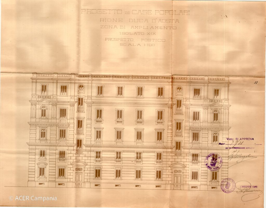 Rione Duca D’Aosta-Prospetto