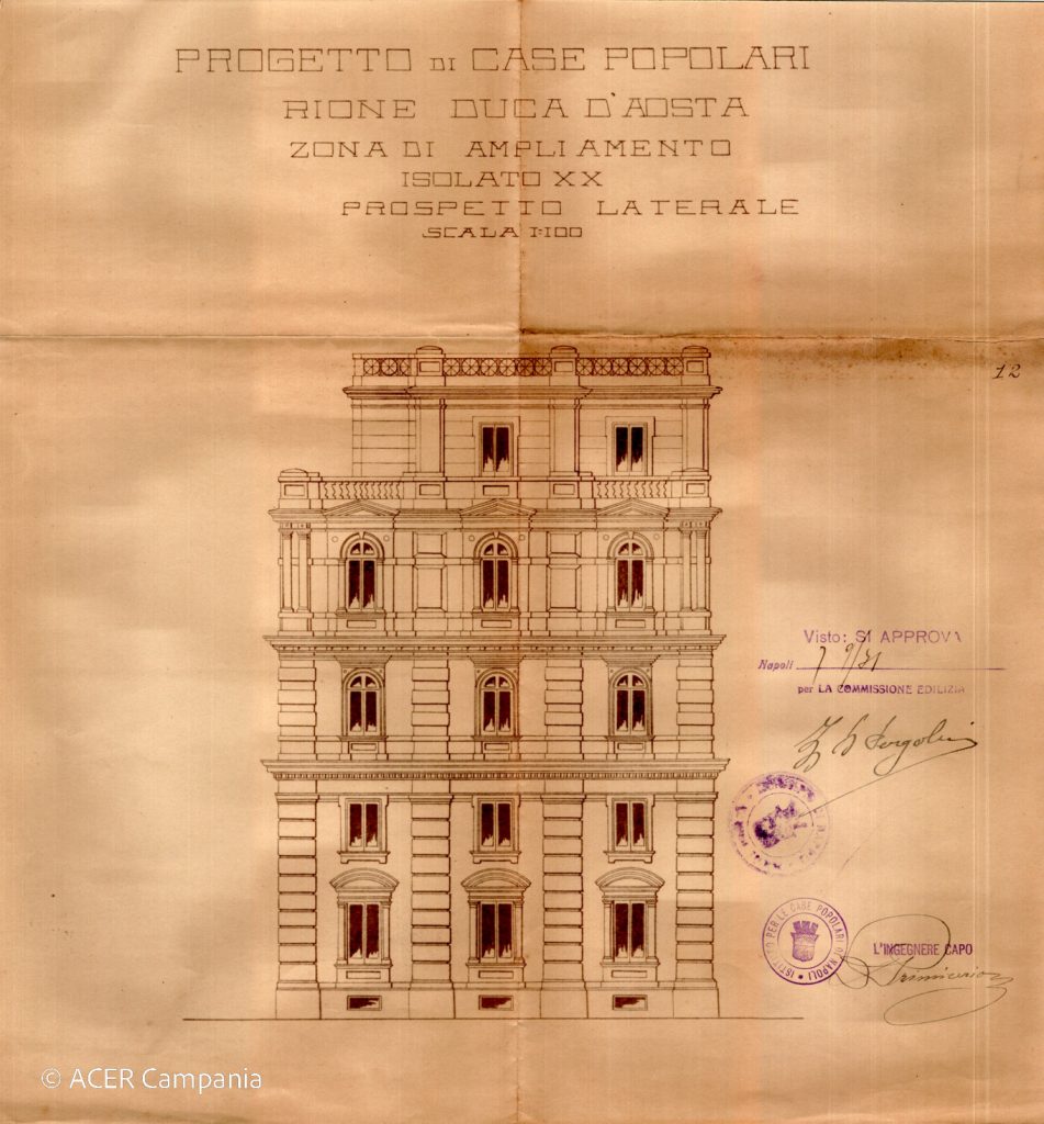 Rione Duca D’Aosta-Prospetto