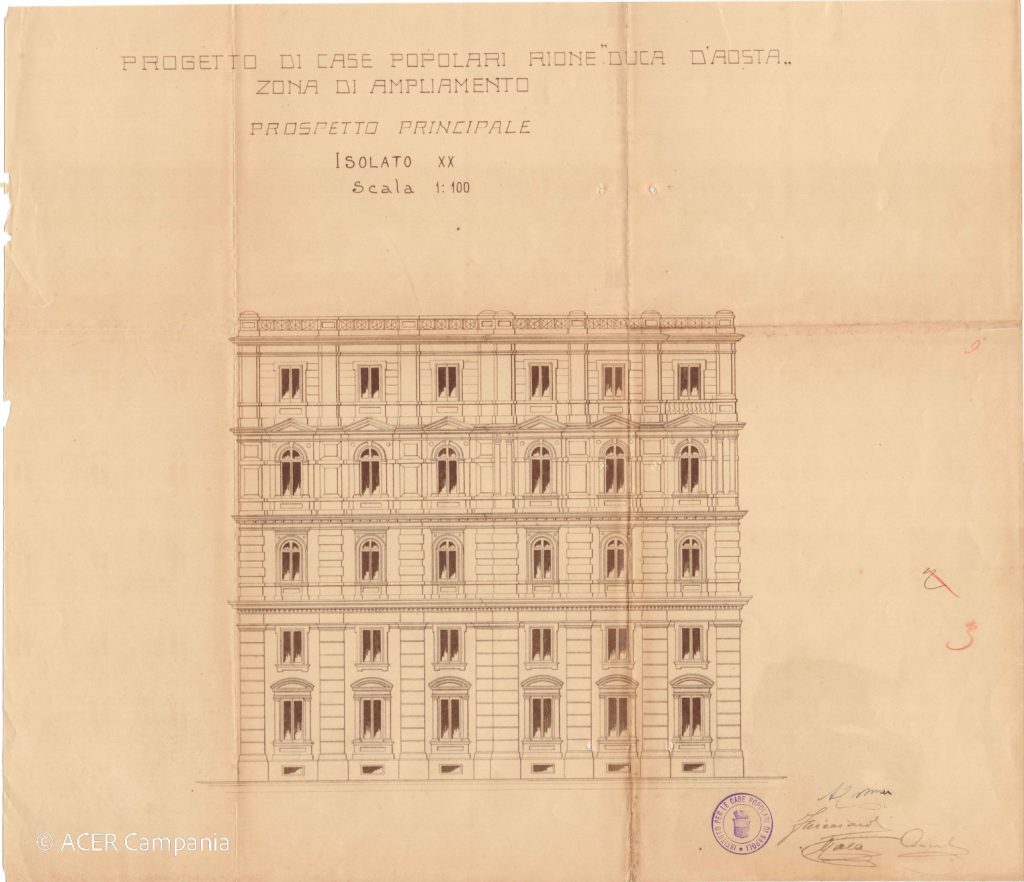 Rione Duca D’Aosta-Prospetto